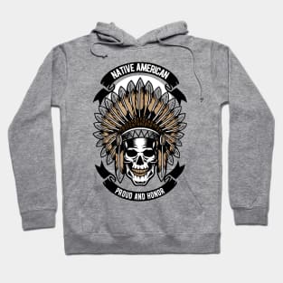 Native American Skull Hoodie